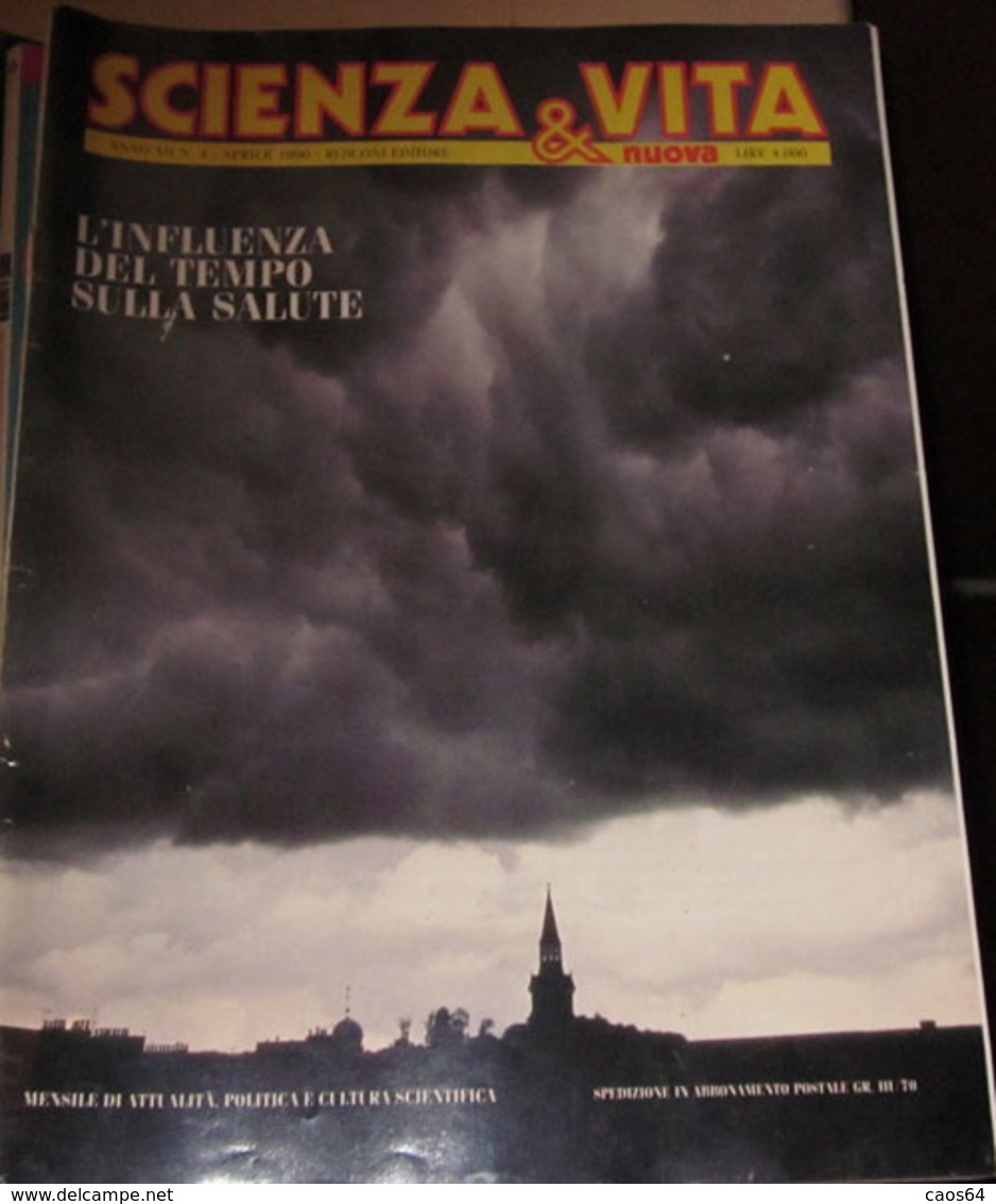 SCIENZA & VITA APRILE 1990 - Wissenschaften