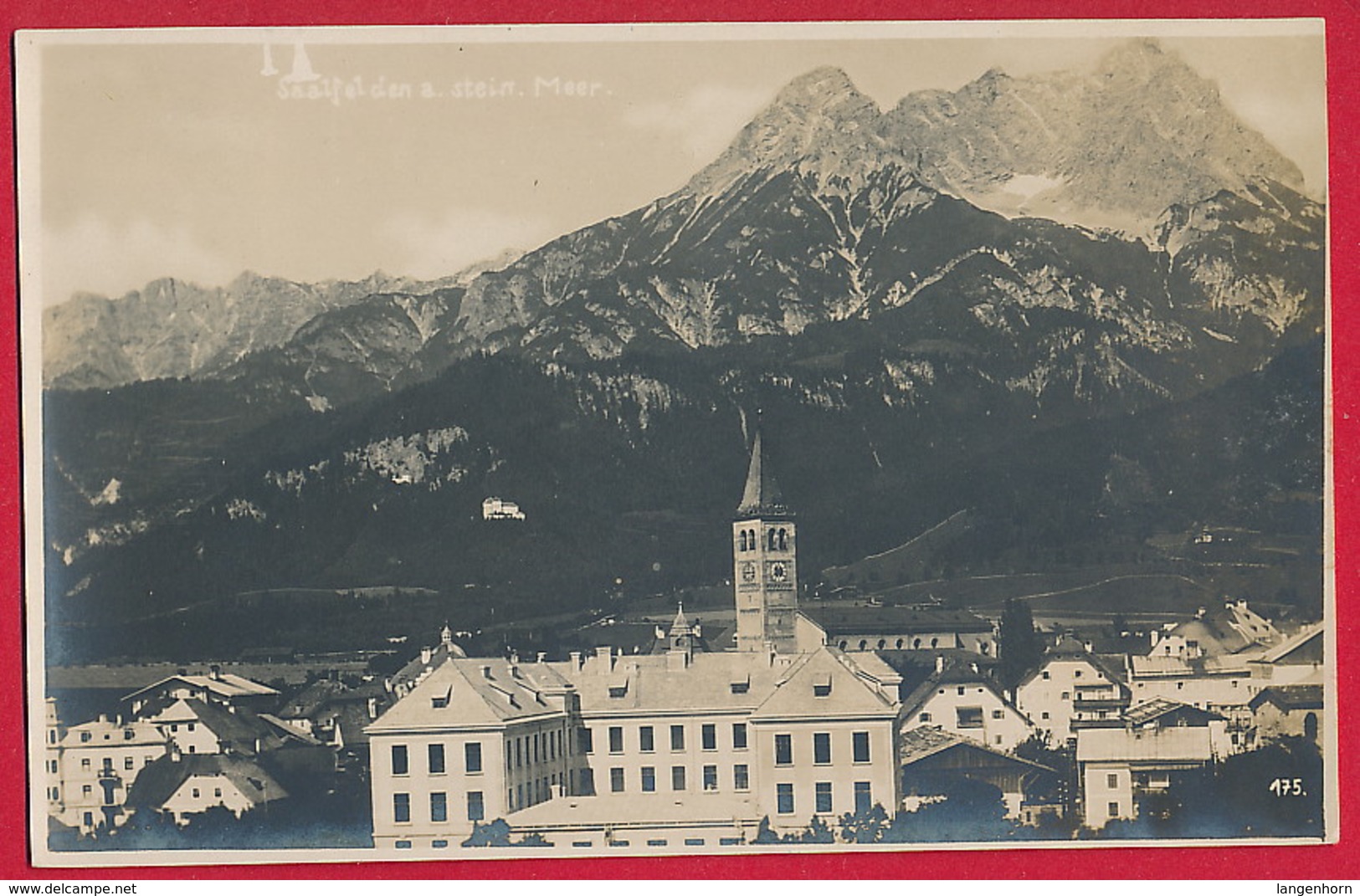 AK ÖSTERREICH 'Saalfelden' ~ 1942 - Saalfelden