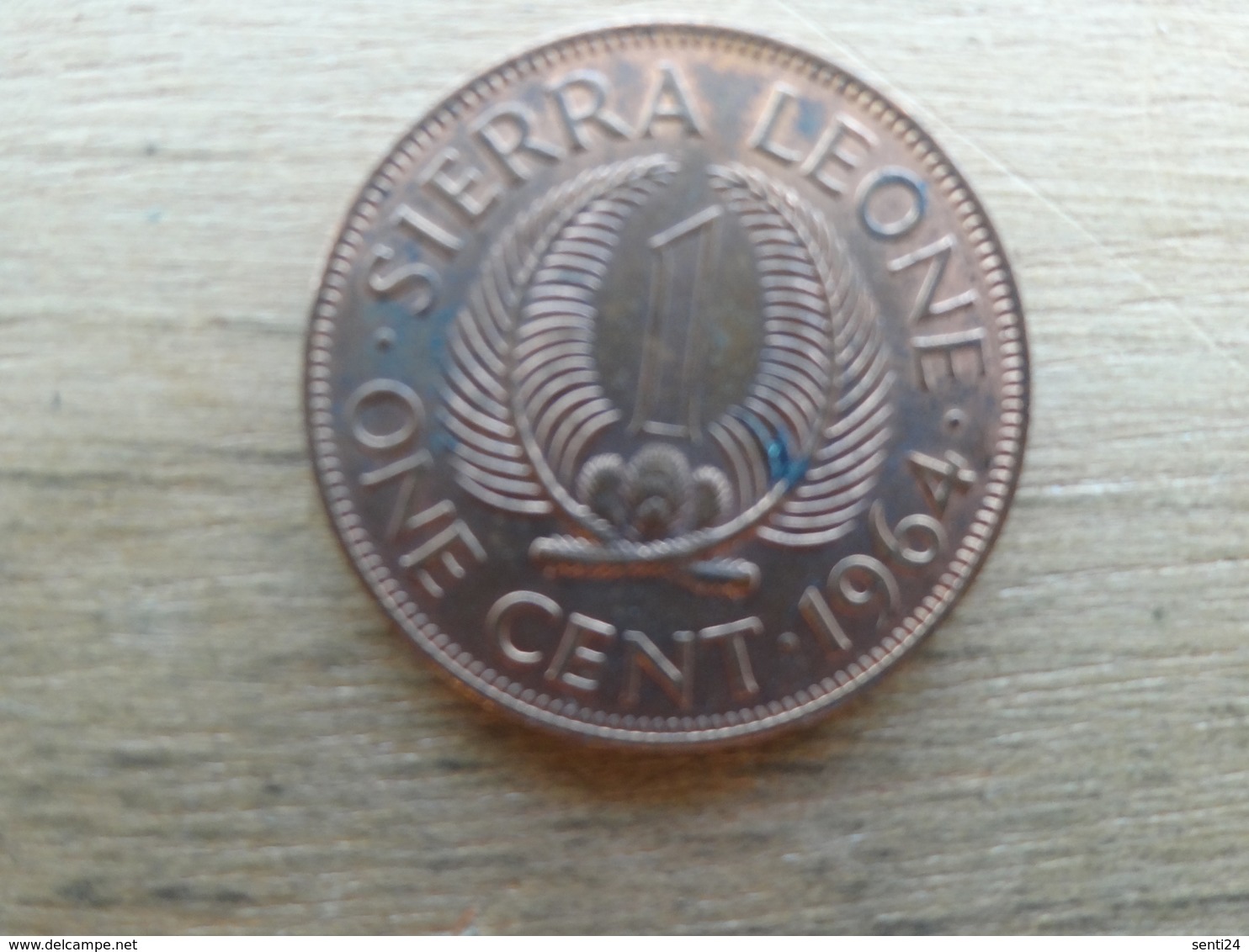 Sierra Leone  1  Cent  1964  Km 17 - Sierra Leone