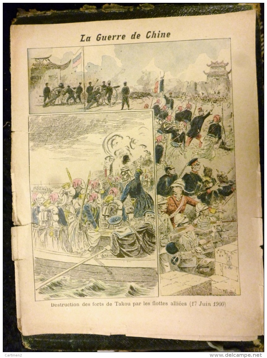 CHINE CHINA LA GUERRE DE CHINE FORTS DE TAKOU TSUNG-LI-YAMEN PEKIN - 1850 - 1899