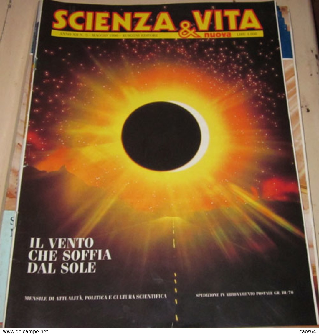 SCIENZA & VITA MAGGIO 1990 - Textes Scientifiques
