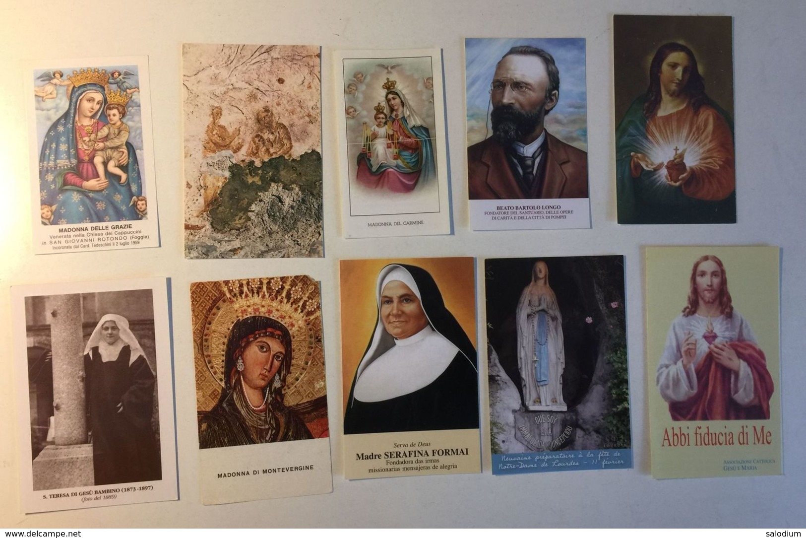 Lotto 10 Santini - Santino - Holy Card - Images Religieuses