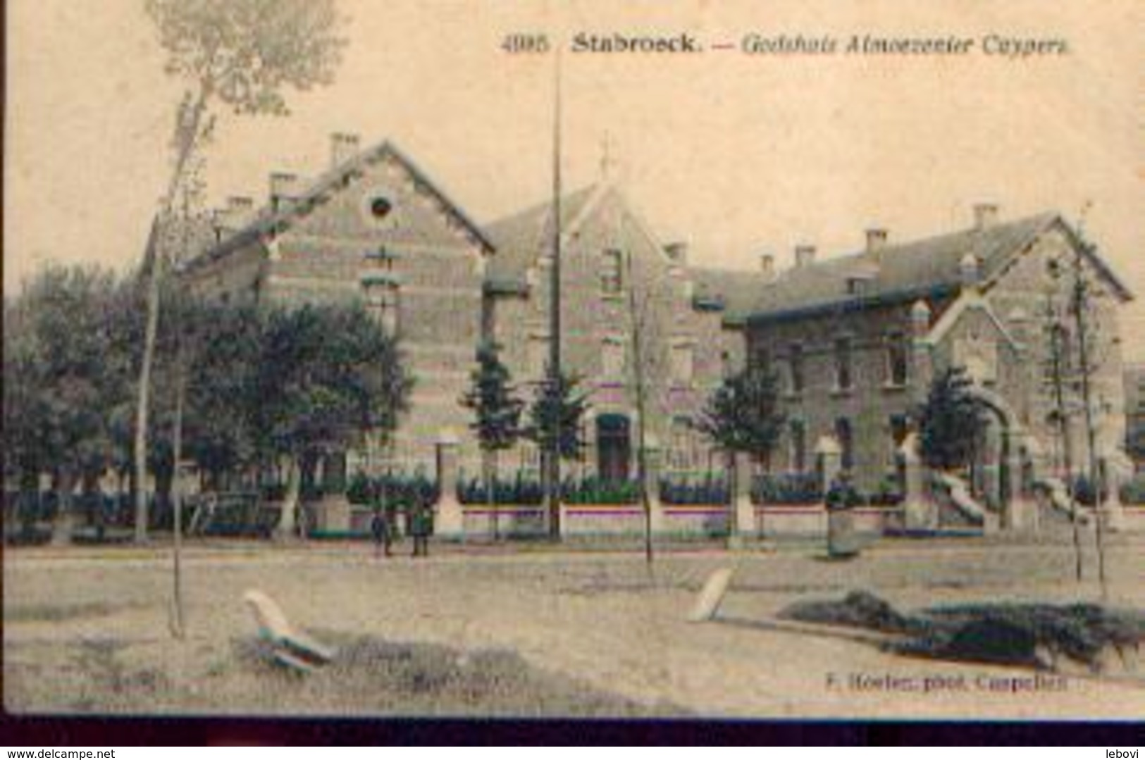 STABROECK « Godshuis Almoezenier Cuypers » - Ed. Hoelen, Cappellen (1921) - Stabroek