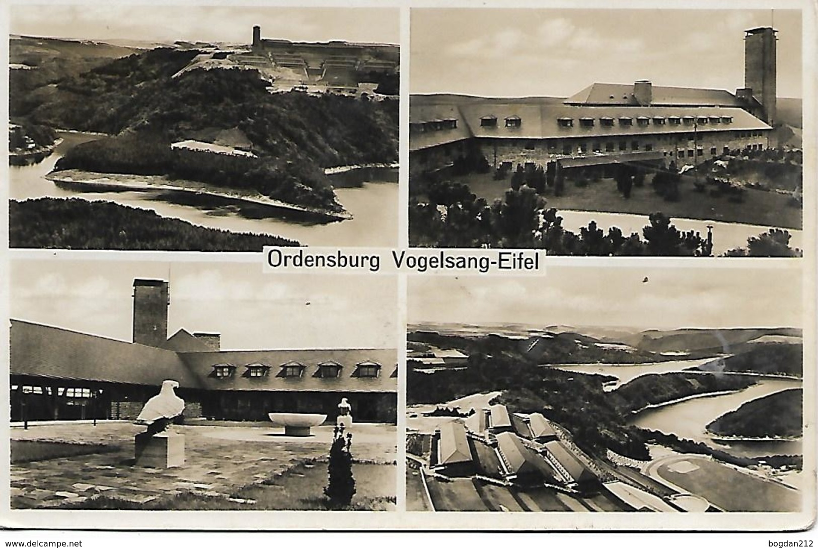 1938 - Gemund,Schleiden, Ordensburg Vogelsang-Eifel, Gute Zustand, 2 Scan - Schleiden