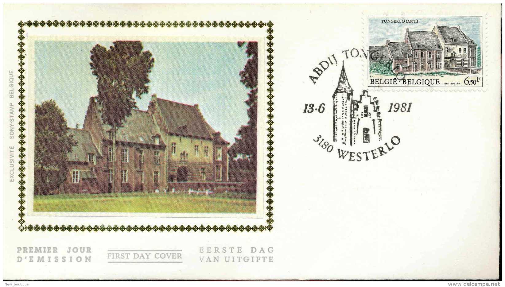 NB- N° 2013 - FDC - Abbaye De Tongerlo - ""WESTERLO"", SNC - 1981-1990