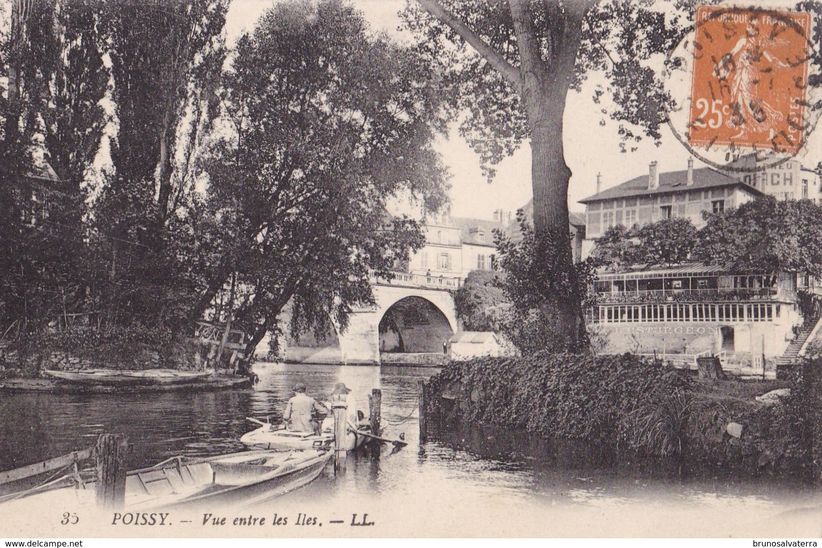 POISSY - Vue Entre Les Iles - Poissy