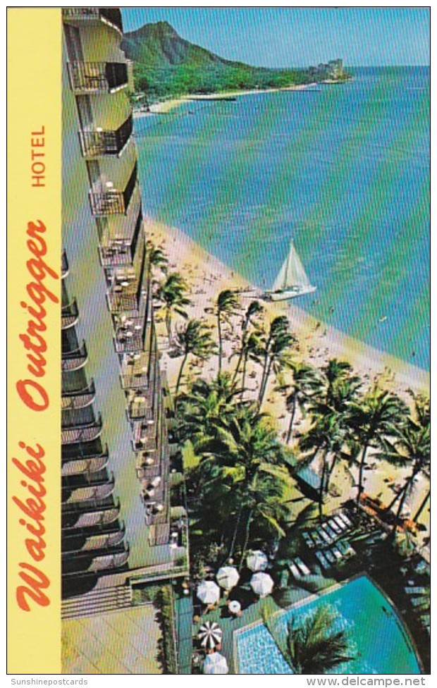 Hawaii Honolulu The Outrigger Hotel On Waikiki Beach - Honolulu