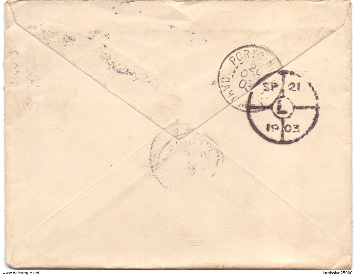 Etats Unis  Chicago Lettre Pour Abomey Dahomey Porto Novo - Briefe U. Dokumente