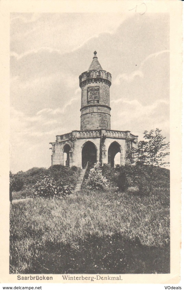 Deutschland - Sarre - Saarbruecken - Saarbrücken Winterberg-Denkmal - Saarbruecken