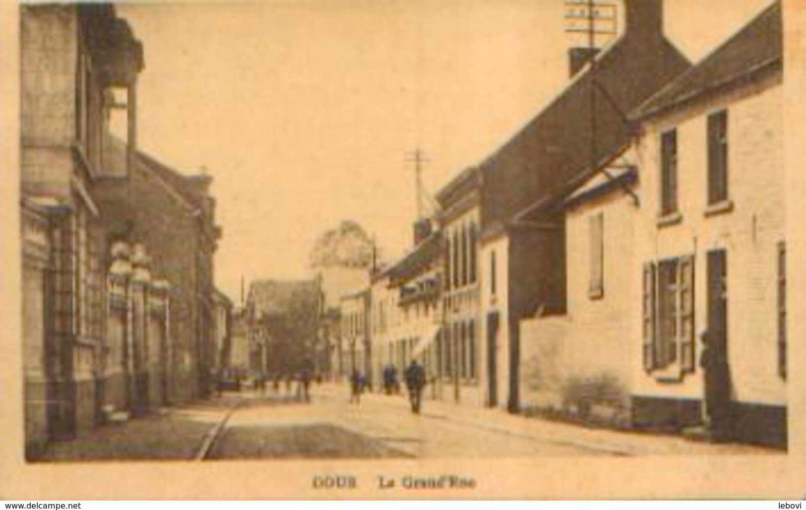 DOUR « La Grand’rue» - Ed. Jenart, Dour (1922) - Dour