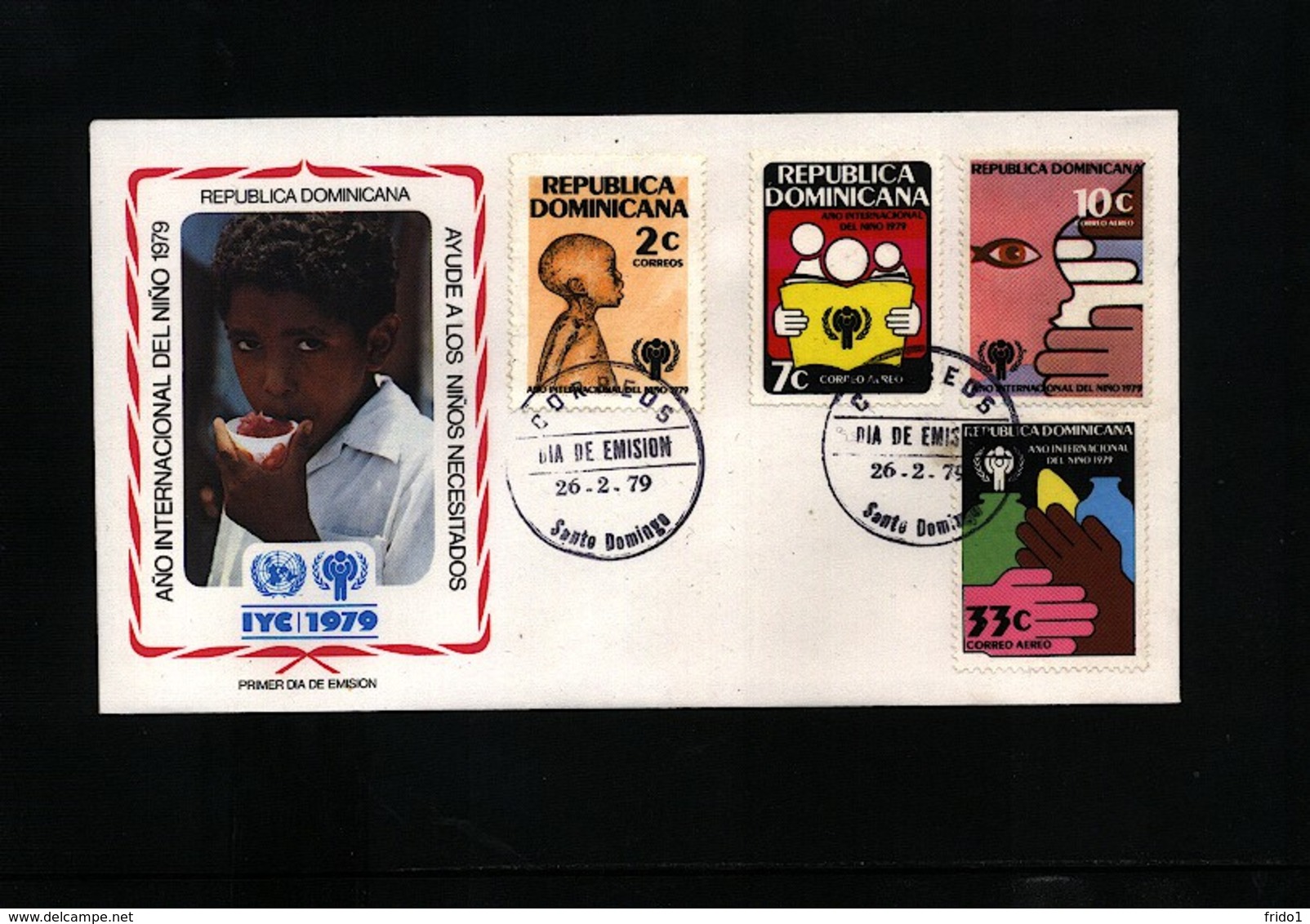 Dominican Republic 1979 IYC FDC - Dominikanische Rep.