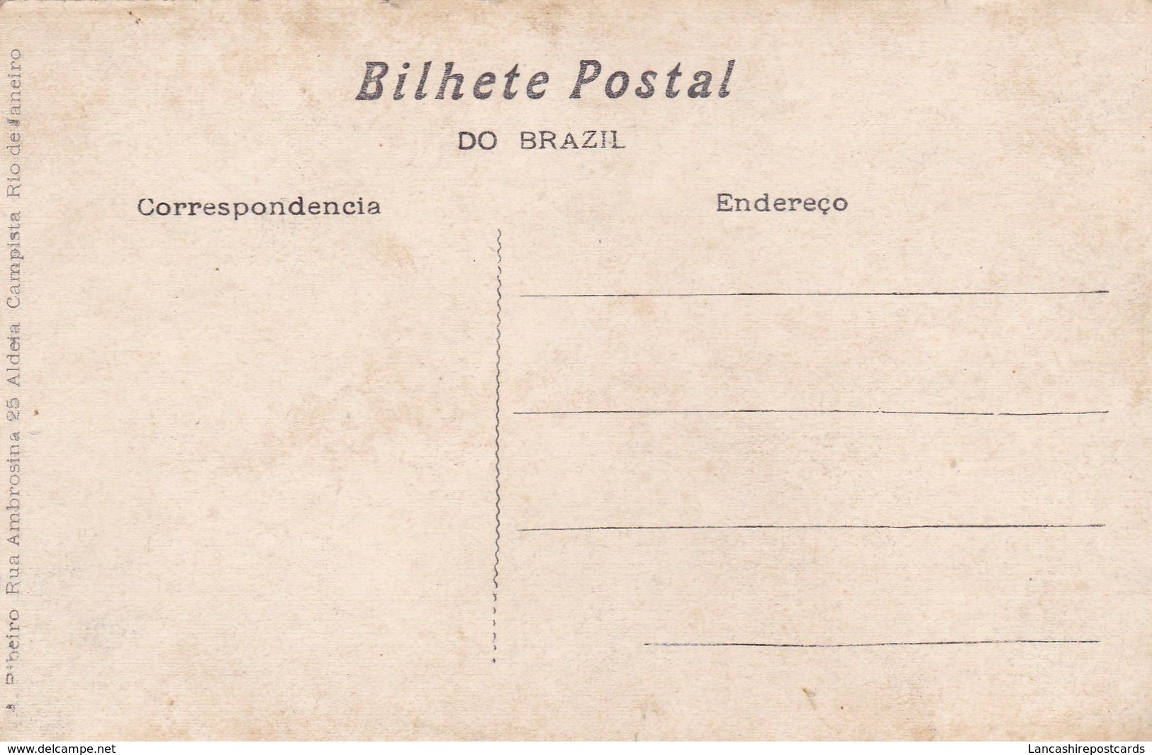 Postcard Enseada De Botafogo Rio De Janeiro Brazil My Ref  B12313 - Rio De Janeiro