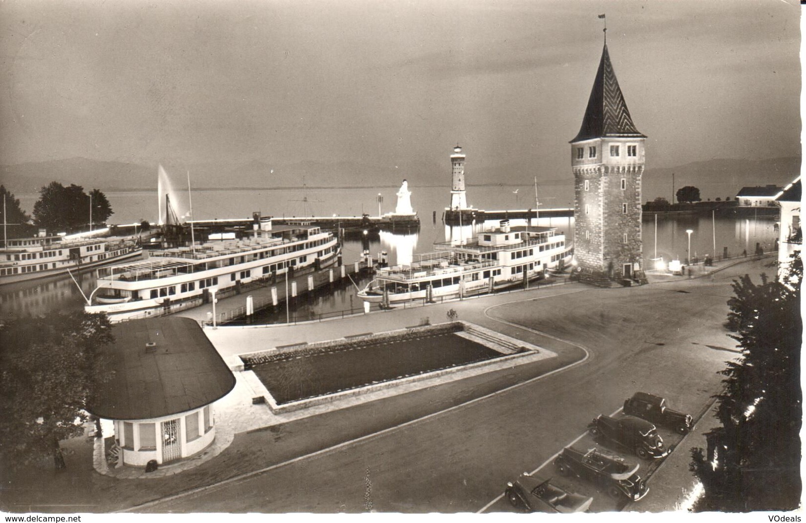 Deutschland - Lindau Im Bodensee Bodensee - Hafenbeleuchtung - Lindau A. Bodensee