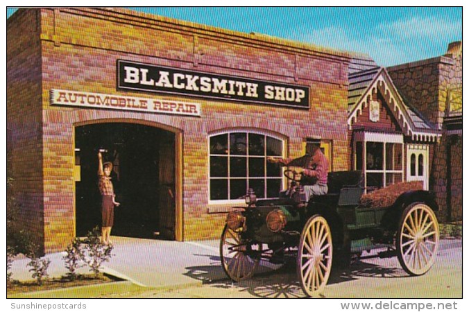 Florida Sarasota Blacksmith Shop At Horn's Cars Of Yesterday - Sarasota