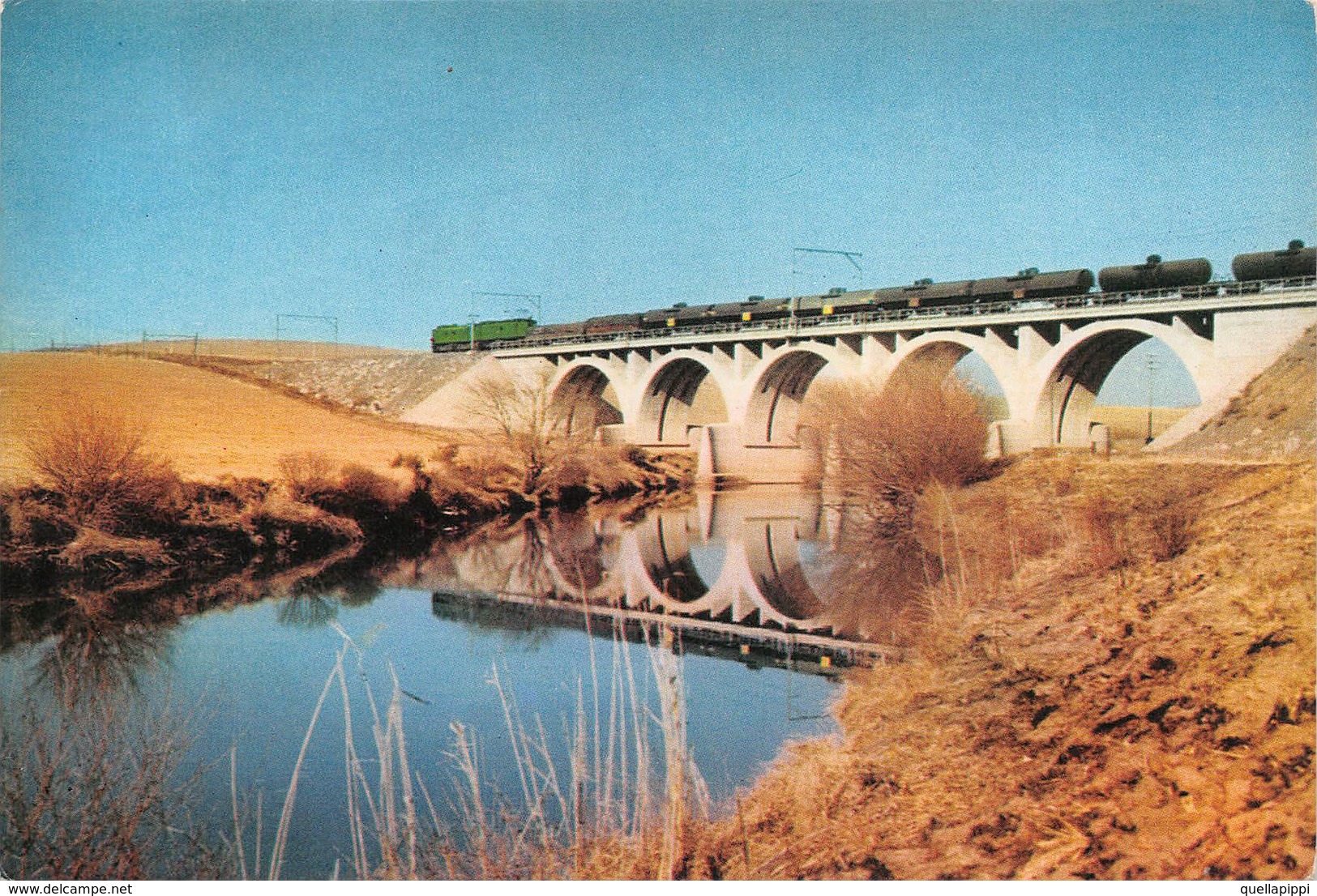 07937 "REPUBLIEK VAN SUID AFRIKA - GOEDERETREIN, MOOIRIVIER" FIUME, PONTE, TRENO - CART. ORIG. NON SPED. - Sud Africa