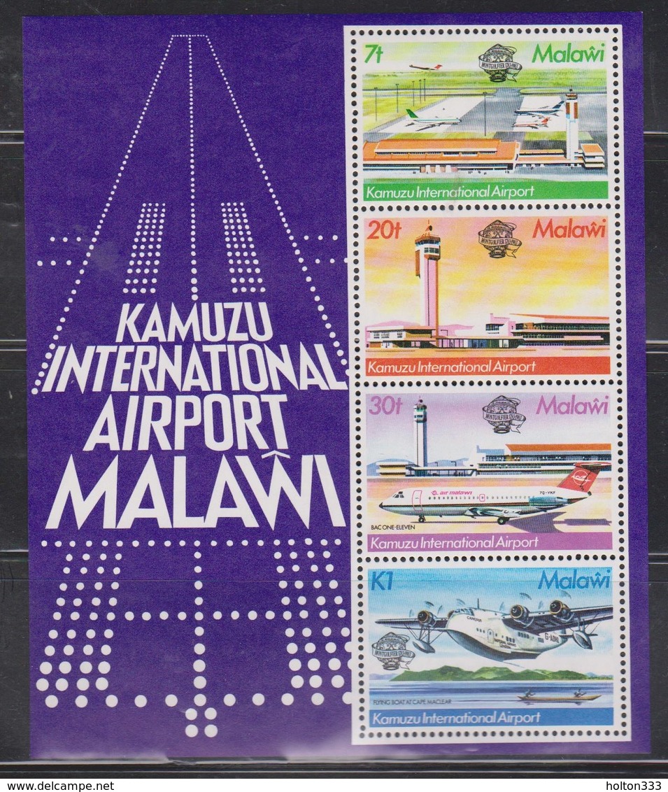 MALAWI Scott # 422A  MNH - Manned Flight Centenary Souvenir Sheet - Malawi (1964-...)