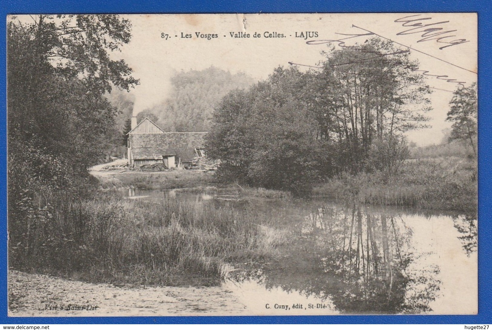 LAJUS Scierie ? Vallée De Celles 1919 (1 PETITE DECHIRURE Bord Sup Sinon TTB TENUE ) Ti 1140) - Autres & Non Classés