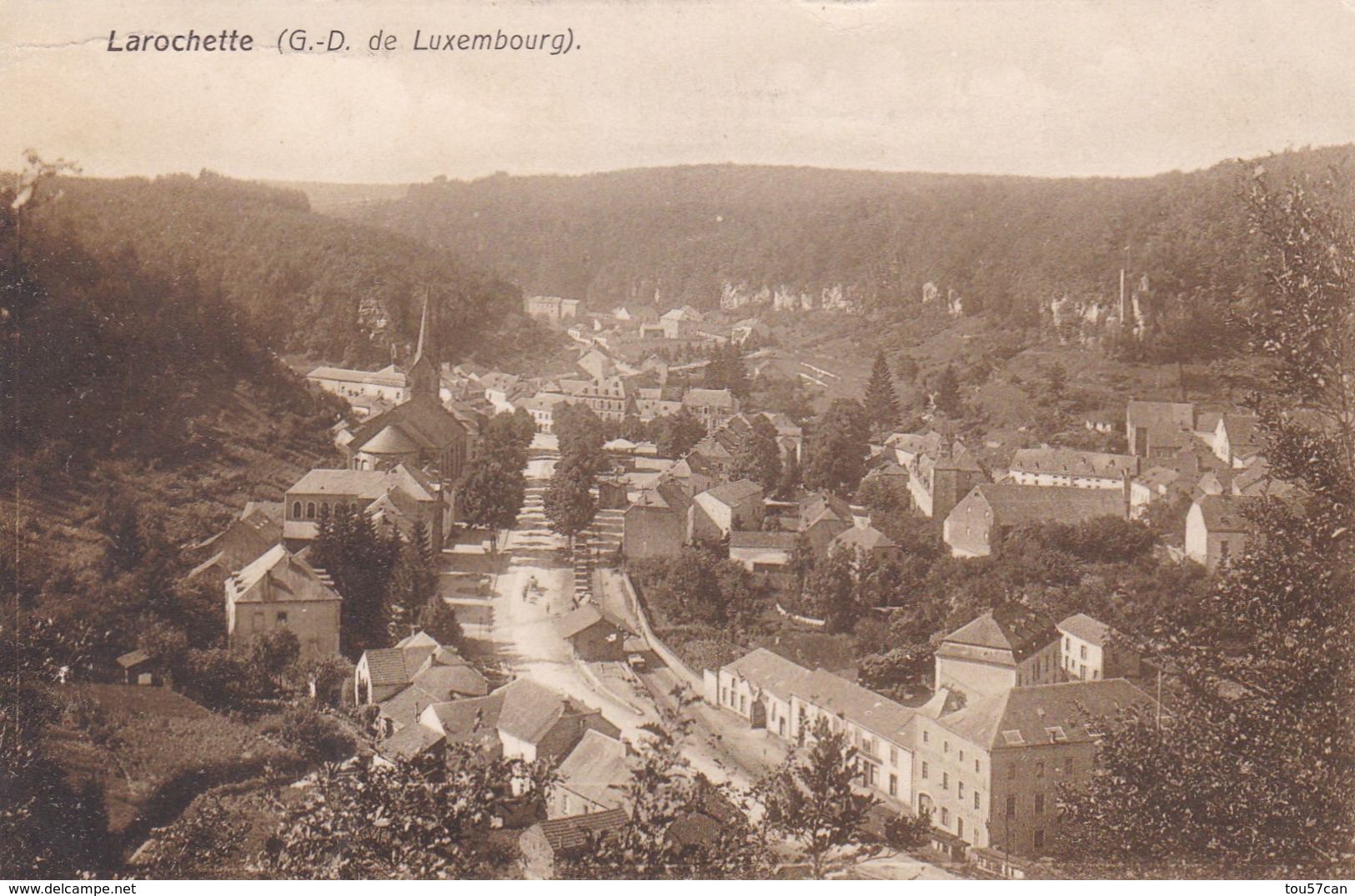 LAROCHETTE - GRAND DUCHÉ DU LUXEMBOURG -  PEU COURANTE CPA.. - Larochette