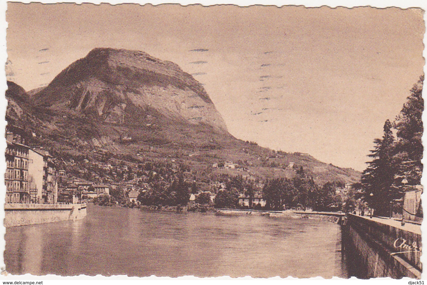 38 - La Tronche, Les Quais Et Le Saint-Eynard - 1949 - La Tronche