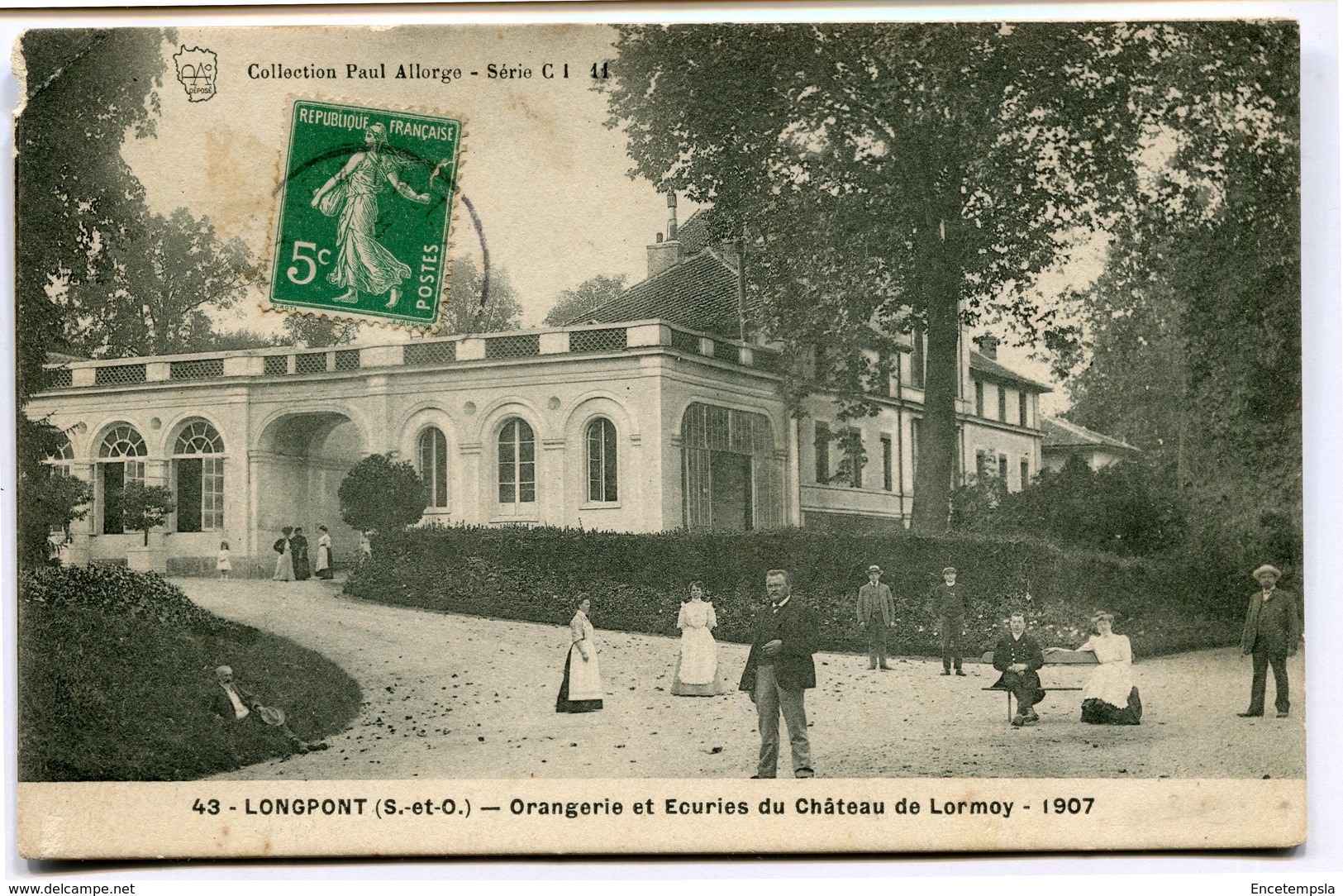 CPA - Carte Postale - France - Longpont - Orangerie Et Ecurie Du Château De Lormoy ( CP3964 ) - Autres & Non Classés