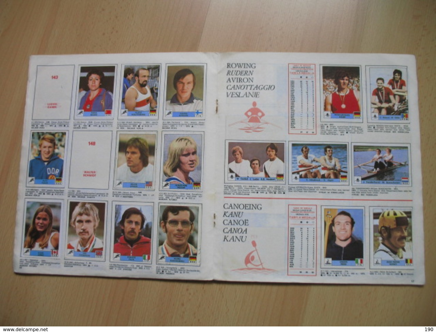 OLYMPIC GAMES MONTREAL 76,ALBUM,FIGURINE PANINI