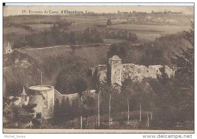 Elsenborn - Environs Du Camp - Ruines à Montjoie - Ruines Du Château - Circulé En 1930 - TBE - Elsenborn (Kamp)