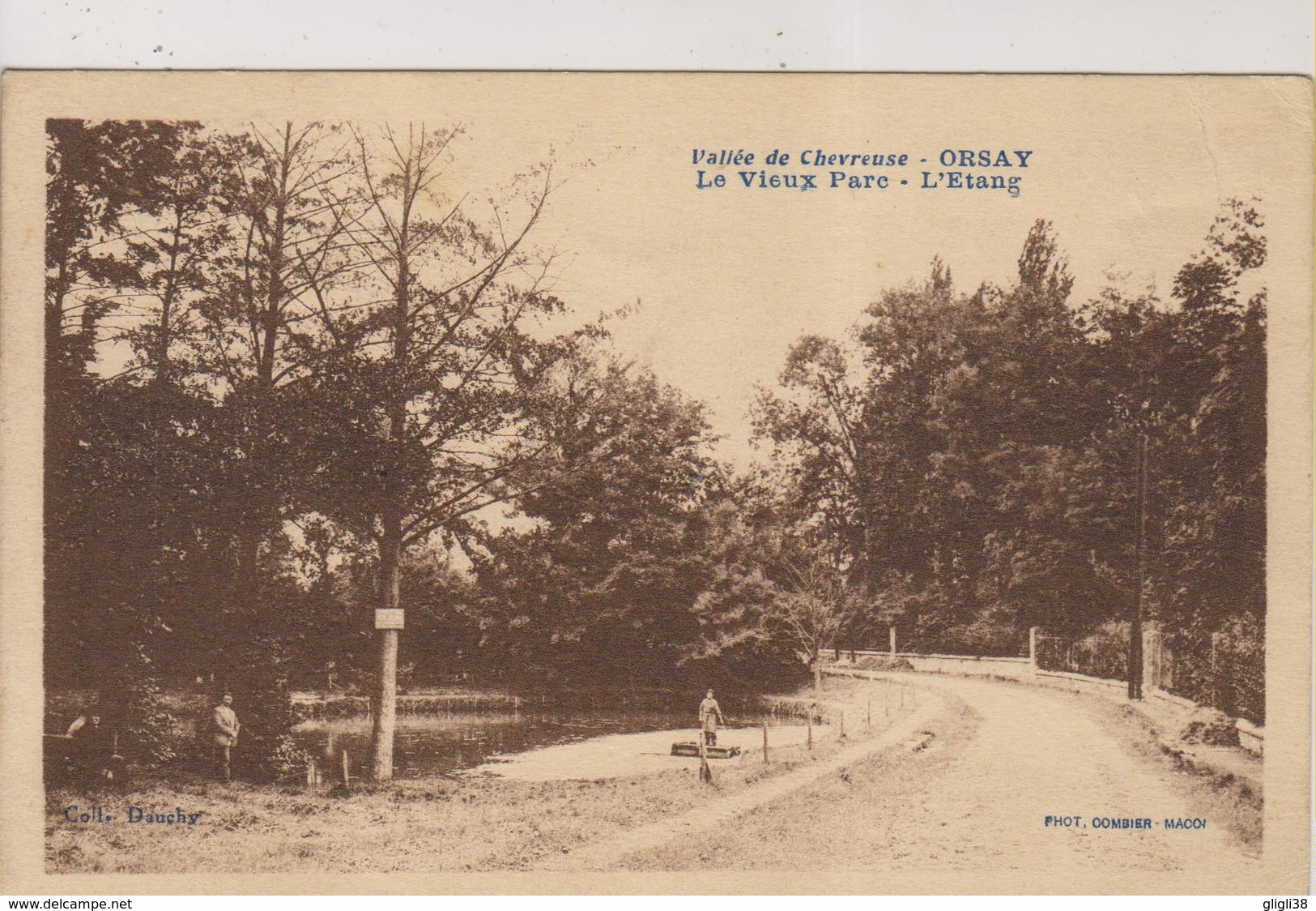 CPA-91-Essonne- ORSAY- Le Vieux Parc- L'Etang- - Orsay