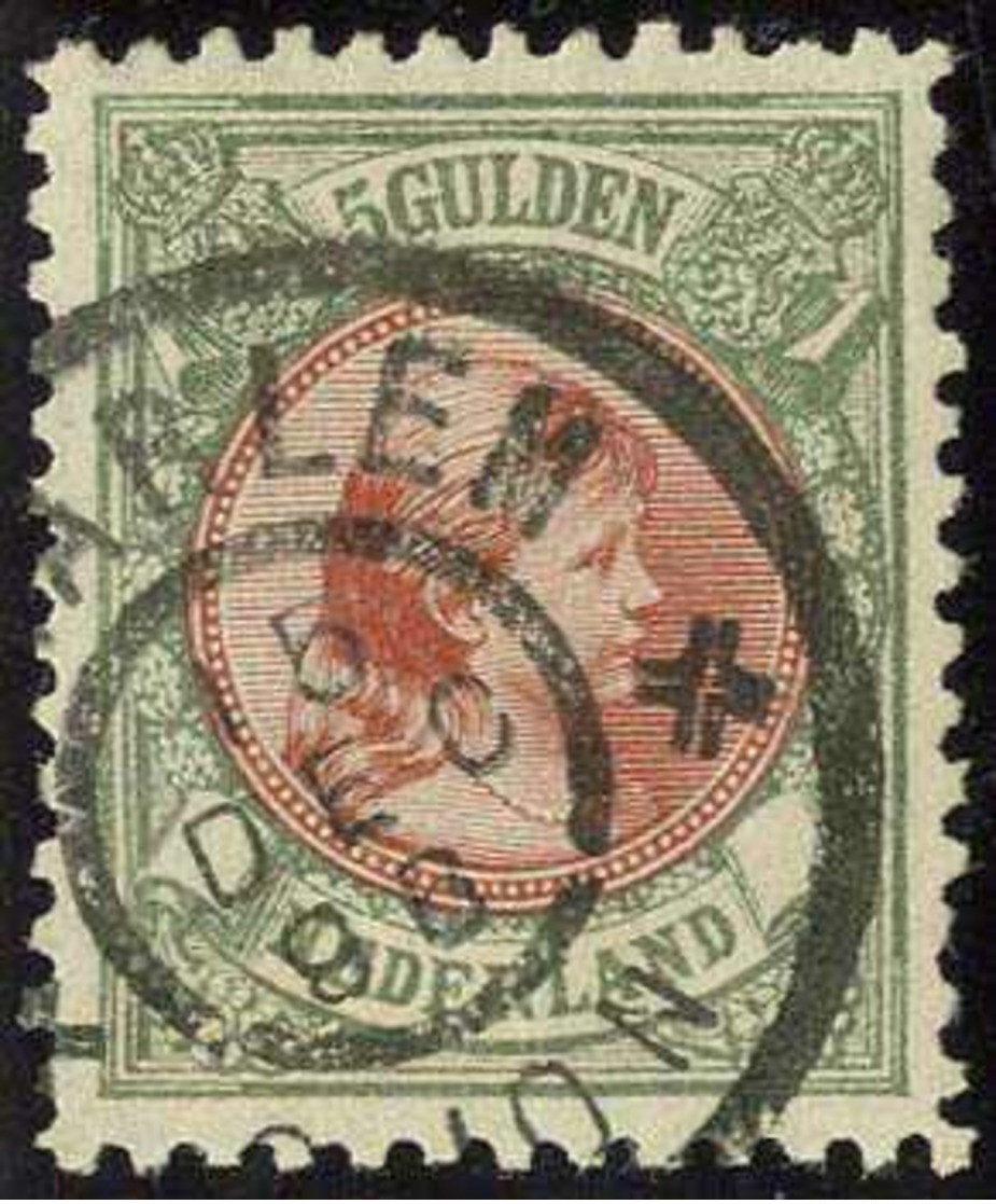 5 Gulden Gest., Pracht. M? 500.- 5 Gulden Gest., Pracht. M? 500.- - ...-1852 Préphilatélie