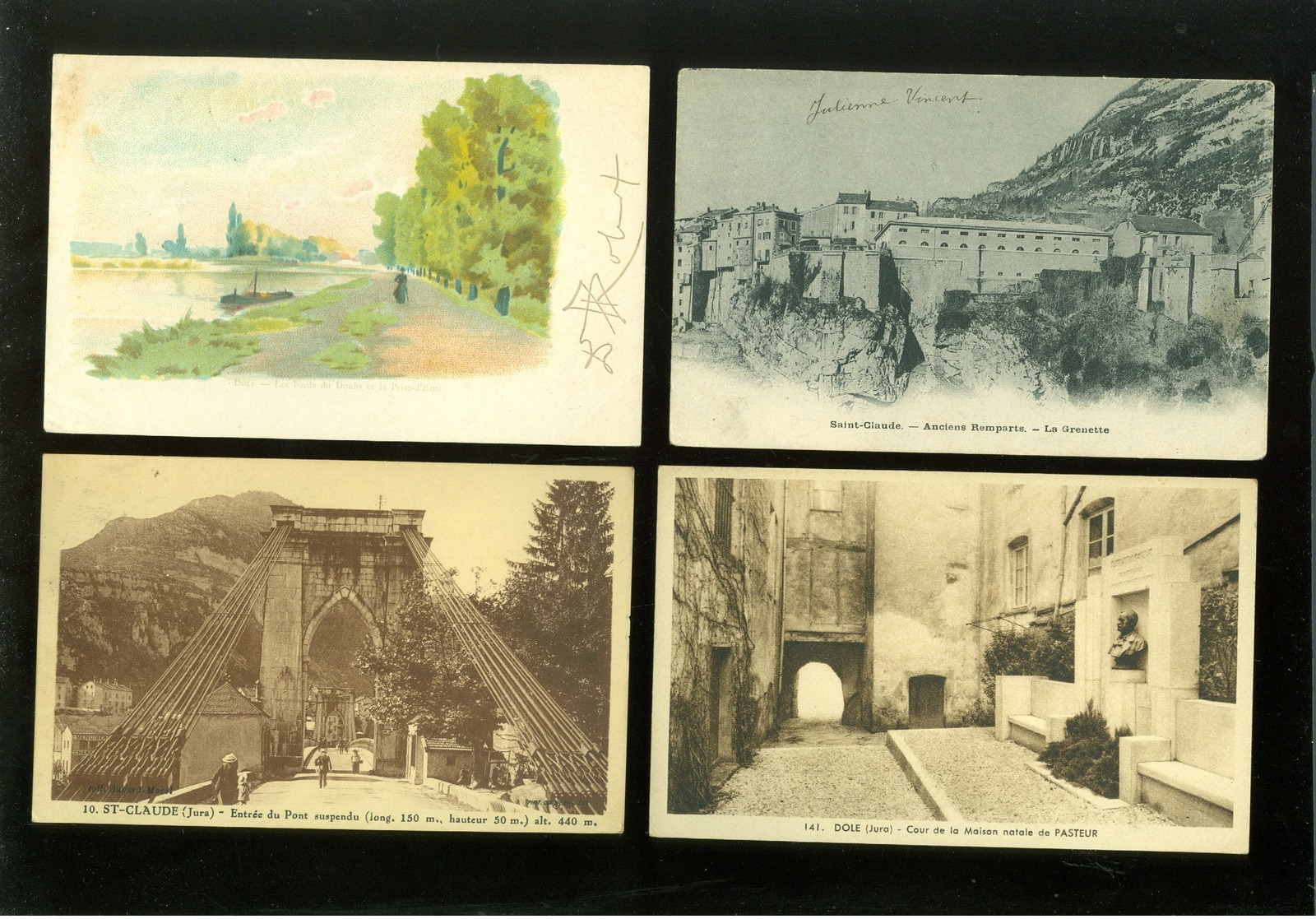 Lot de 48 cartes postales de France  Jura   Lot van 48 postkaarten van Frankrijk ( 39 )  - 48 scans
