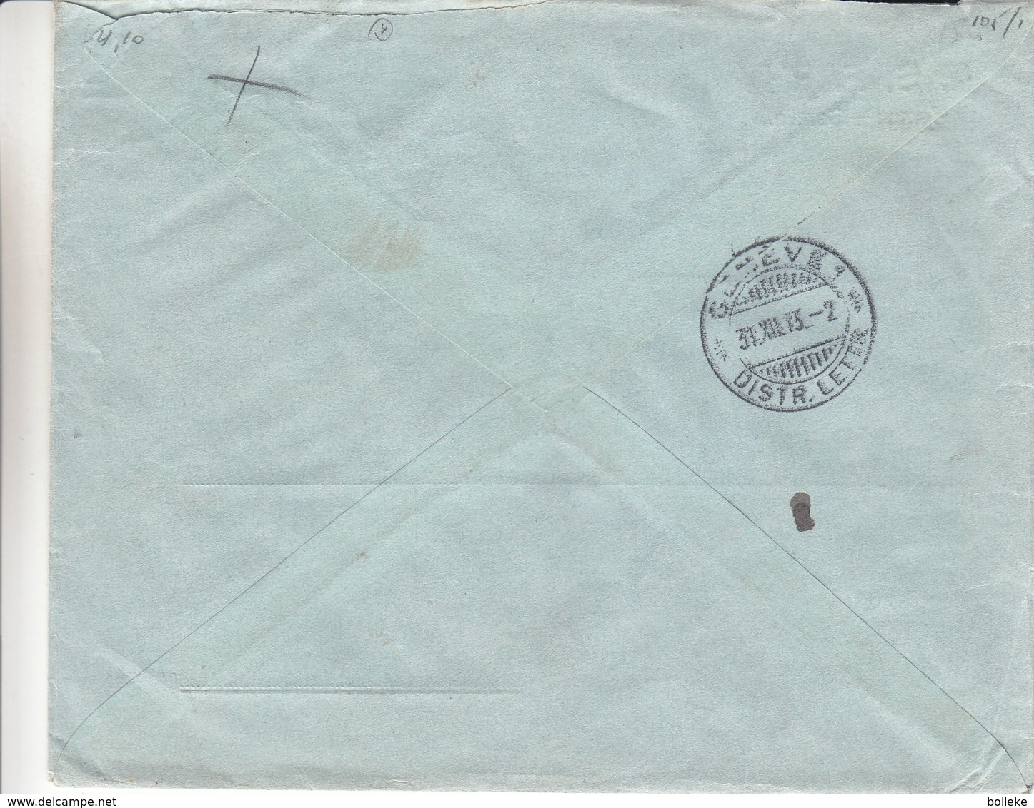 Hongrie - Lettre Recom De 1913 ° - Oblit Zimony Zemun - Exp Vers Genève - - Covers & Documents