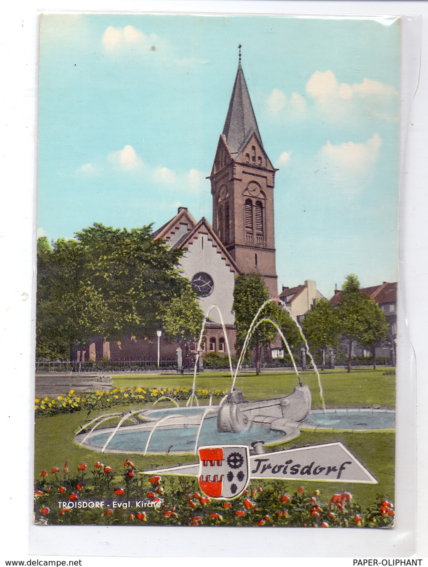 5210 TROISDORF, Evangelische Kirche, 1963 - Troisdorf