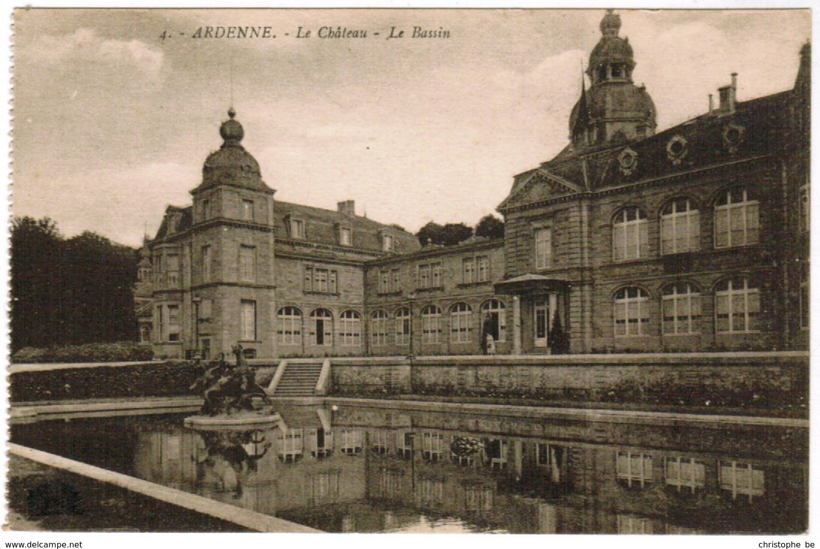 Ardenne, Le Château, Le Bassin (pk48769) - Houyet