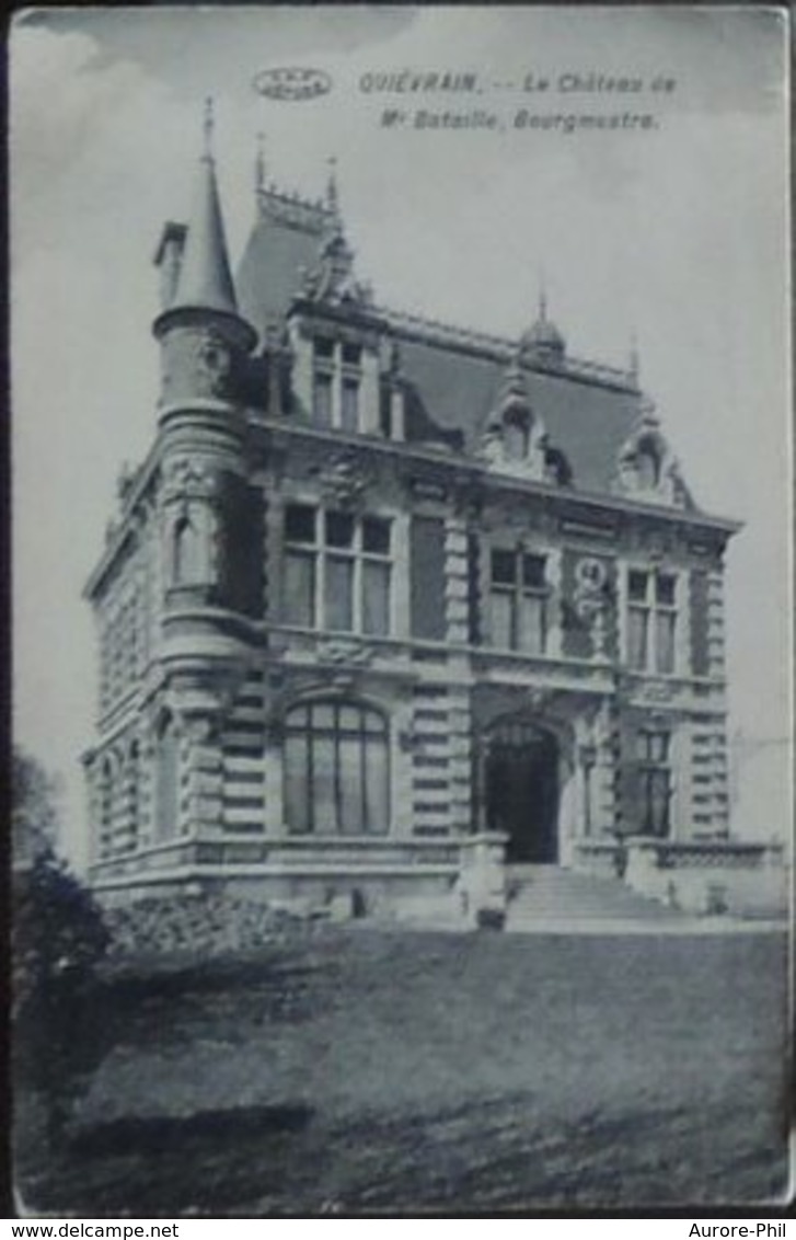 Quiévrain Le Château De Mr Bataille Bourgmestre - Quievrain