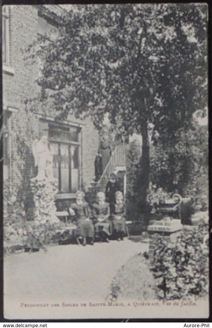 Quiévrain Pensionnat Des Sœurs De Saint-Marie Vue Du Jardin - Quiévrain