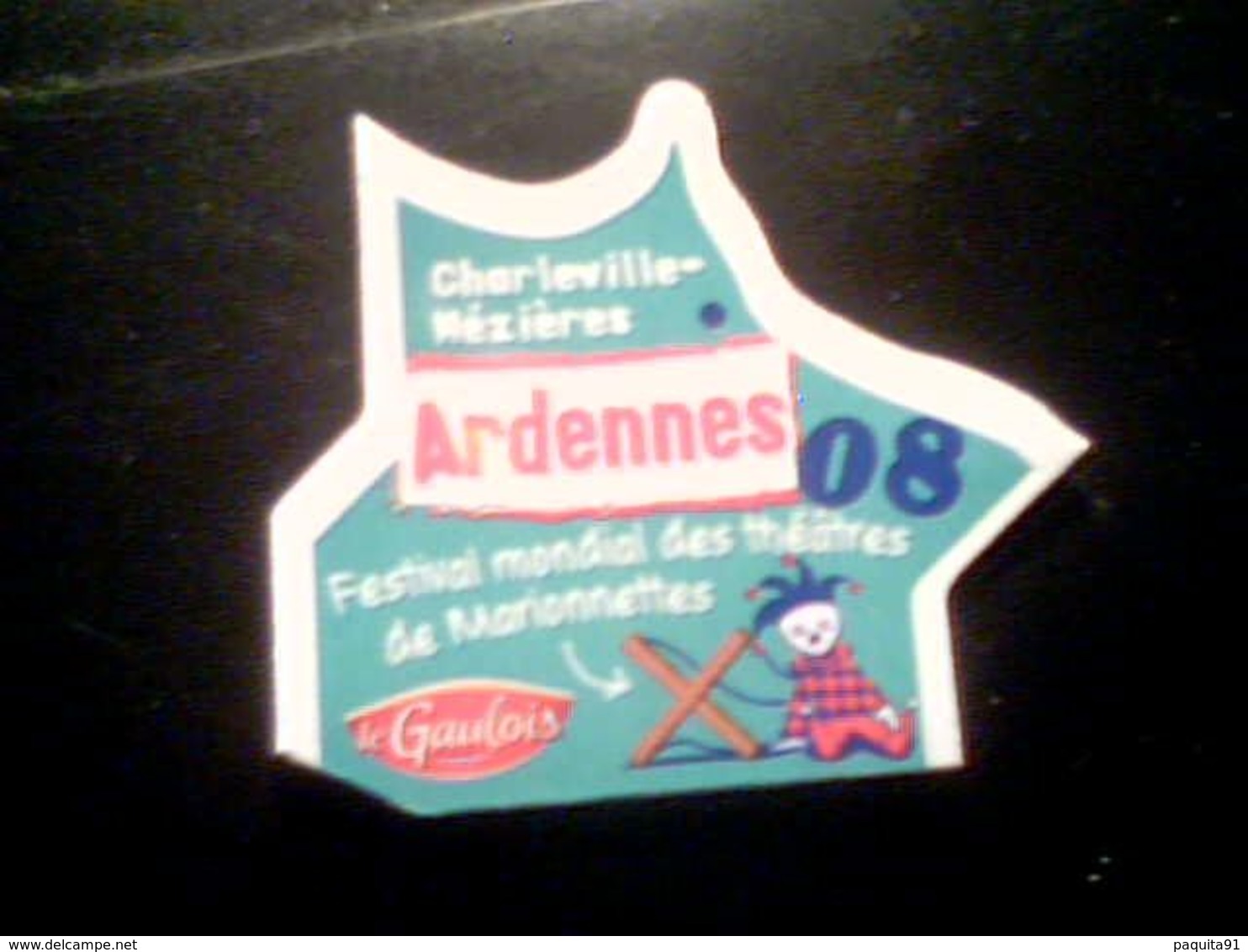 Magnet Le Gaulois, Nouvelle Carte, Ardennes 08 - Tourism