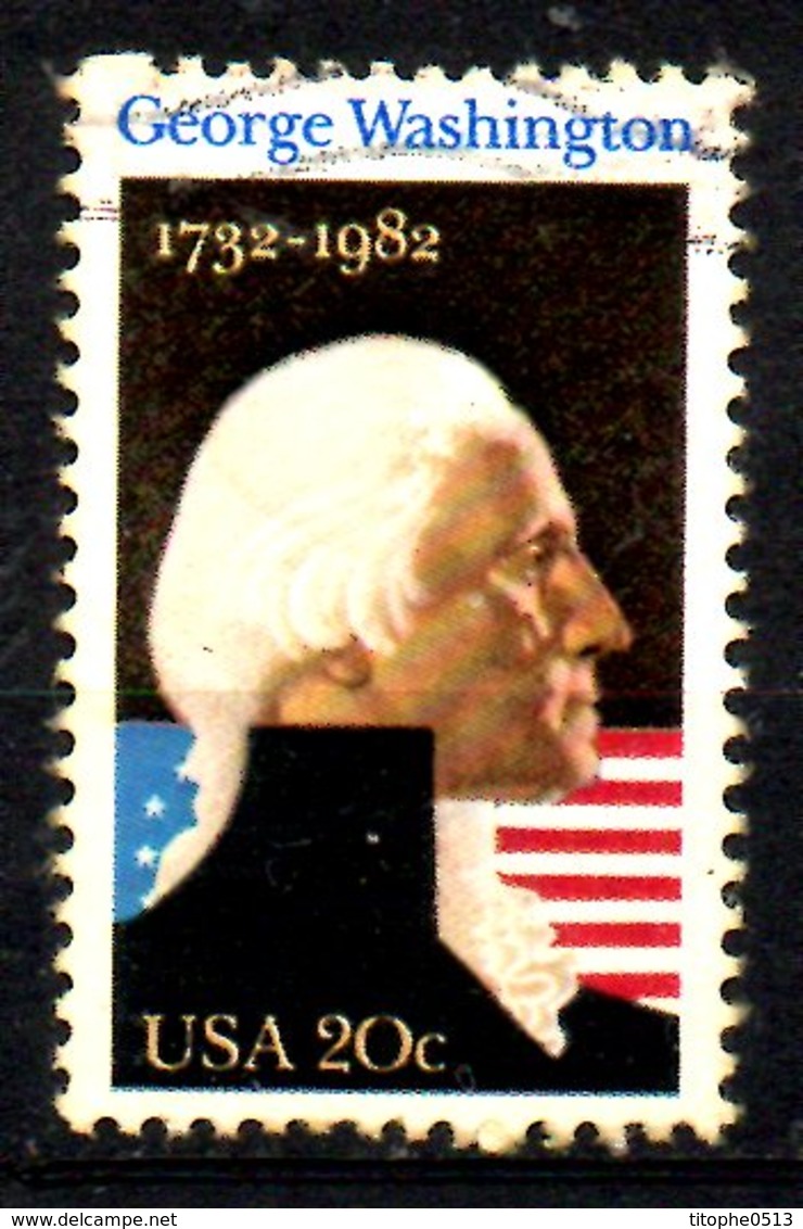 USA. N°1381 De 1982 Oblitéré. George Washington. - George Washington