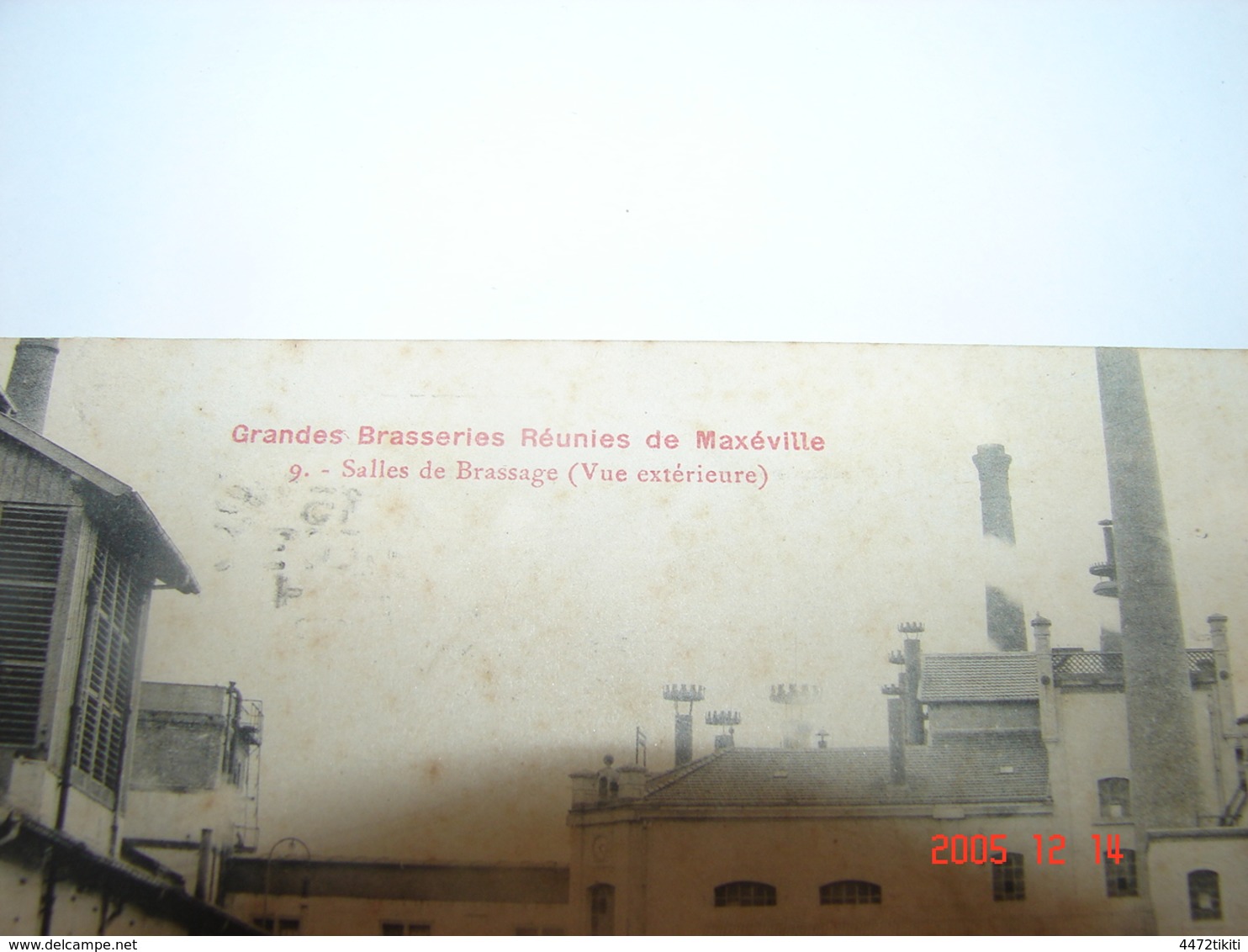 C.P.A.- Maxéville (54) - Grandes Brasseries Réunies - Salles De Brassage (Vue Extérieure) - 1912 - SUP (AE92) - Maxeville