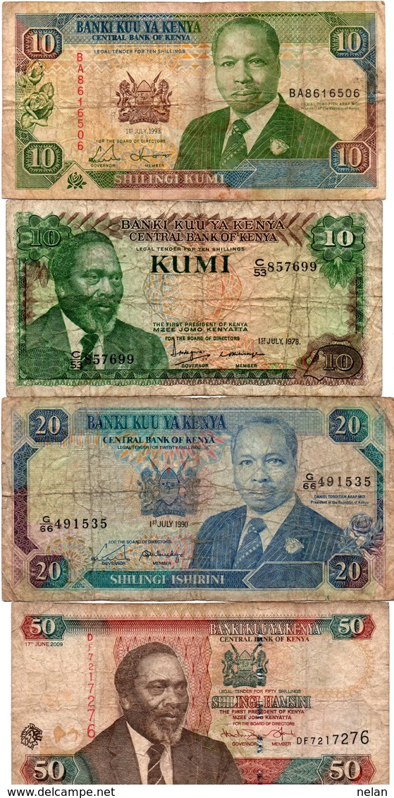 LOTTO KENIA 10,20,50 SHILLINGI - Kenia