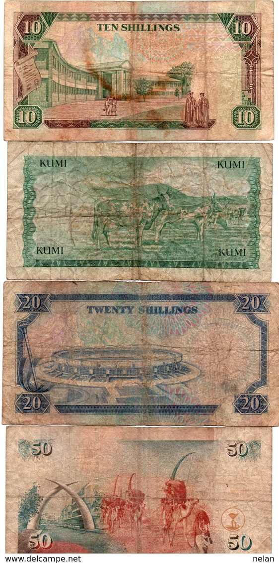 LOTTO KENIA 10,20,50 SHILLINGI - Kenya