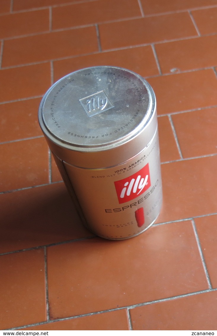 VECCHIO BARATTOLO DI LATTA ILLY ESPRESSO - - Dosen