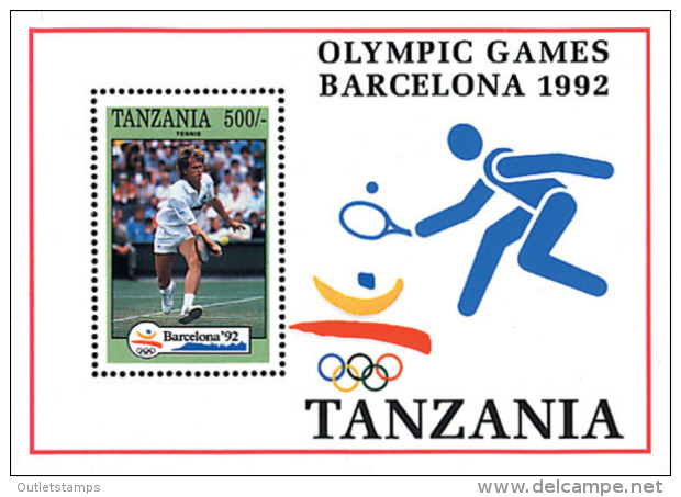 Ref. 238655 * NEW *  - TANZANIA . 1992. GAMES OF THE XXV OLYMPIAD. BARCELONA 1992. 25 JUEGOS OLIMPICOS VERANO BARCELONA  - Tanzania (1964-...)