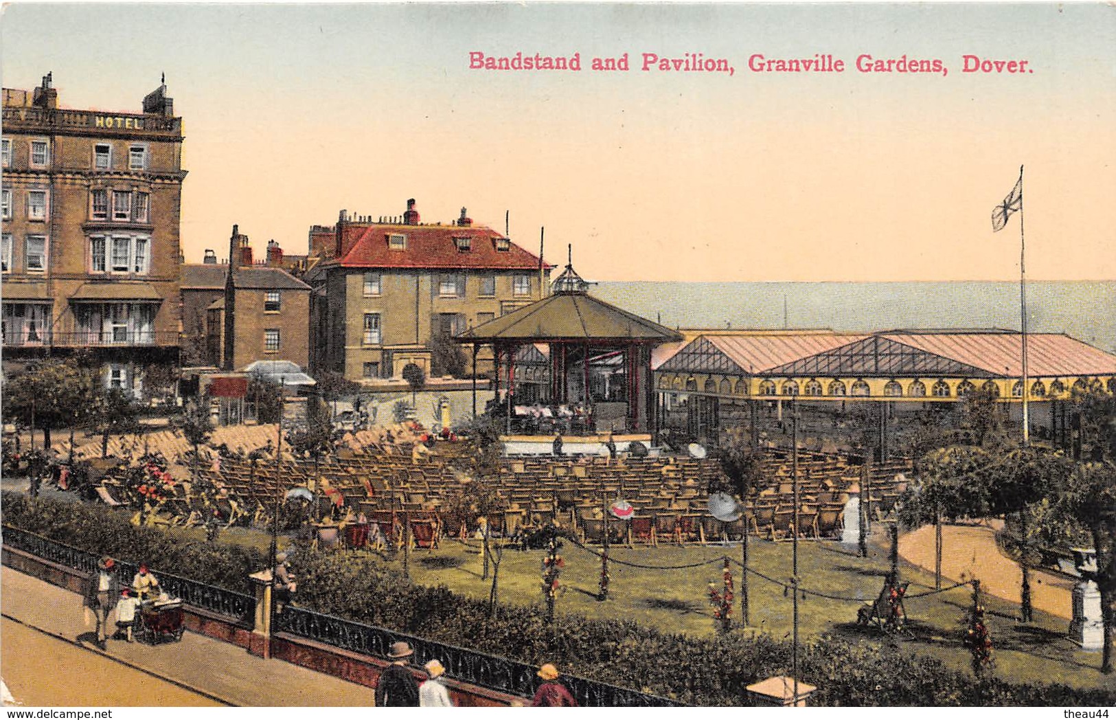 ¤¤   -  ROYAUME-UNI   -  DOVER   -  DOUVRES  -  Bandstand And Pavillon, Grandville Gardens  -  ¤¤ - Dover