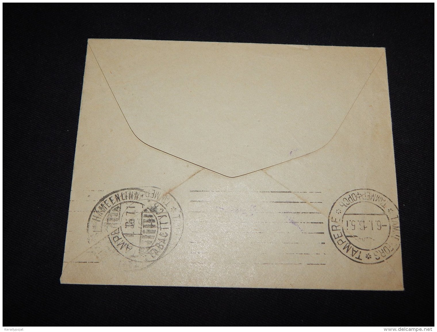 Finland 1916 Suodenniemi Censored Cover__(L-19070) - Covers & Documents