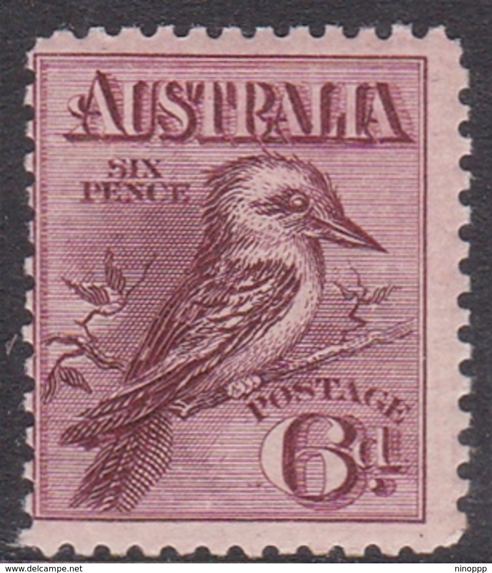 Australia ASC 126 1914 Kookaburra 6d Claret, Mint Never Hinged - Neufs