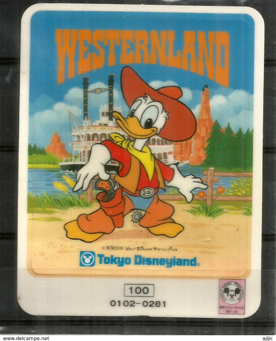 TOKYO DISNEYLAND JAPAN ,   Autocollant - Sticker - Disneyland