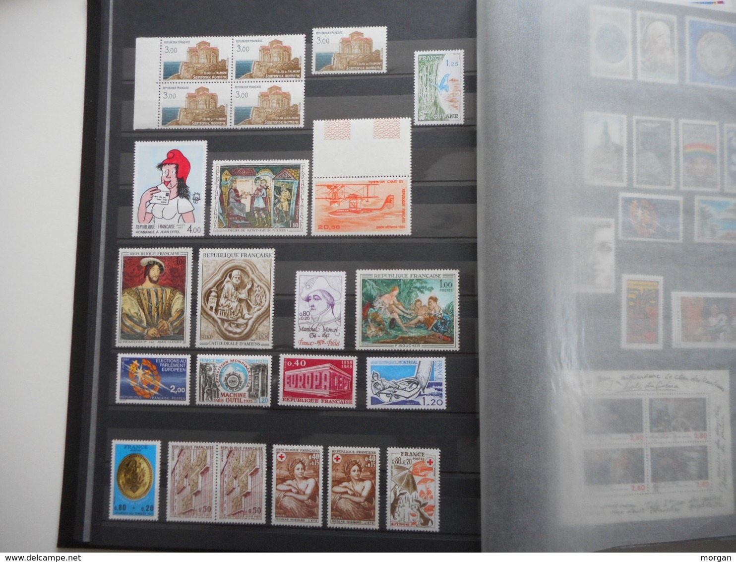 PHILATELIE, JOLI LOT DE TIMBRES NEUFS, CARNETS, BLOCS ET FEUILLETS, LOT INTERESSANT, TOUS LES SCANS