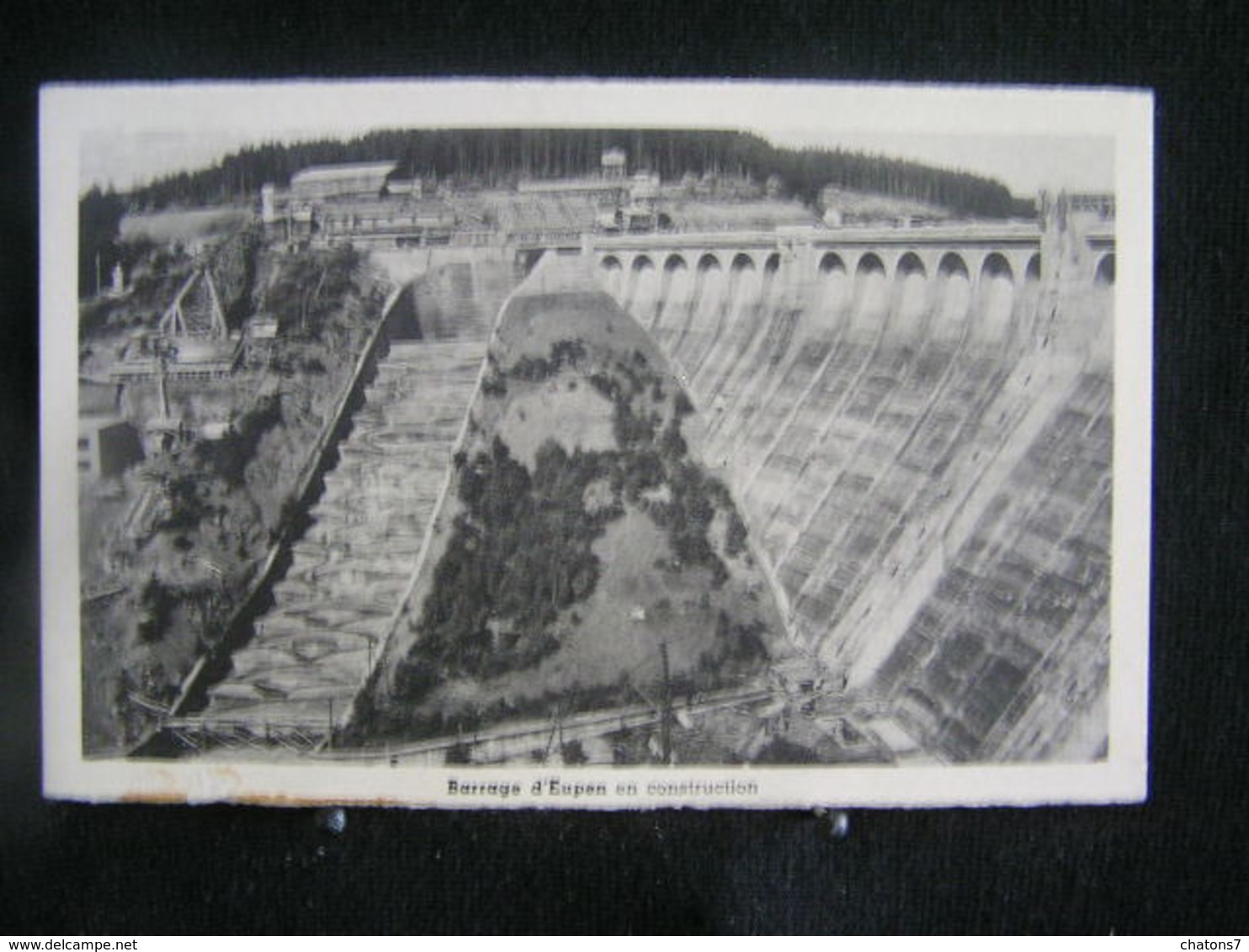 AP 4 - 292 - Belgique  - Le Barrage D'Eupen - En Construction - Pas Circulé - Eupen