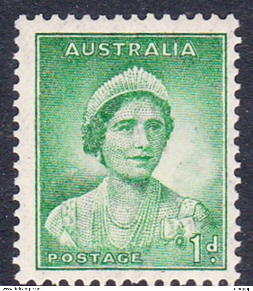 Australia ASC 175 1937-49 Queen Mother One Penny Green Die I, MNH - Nuevos