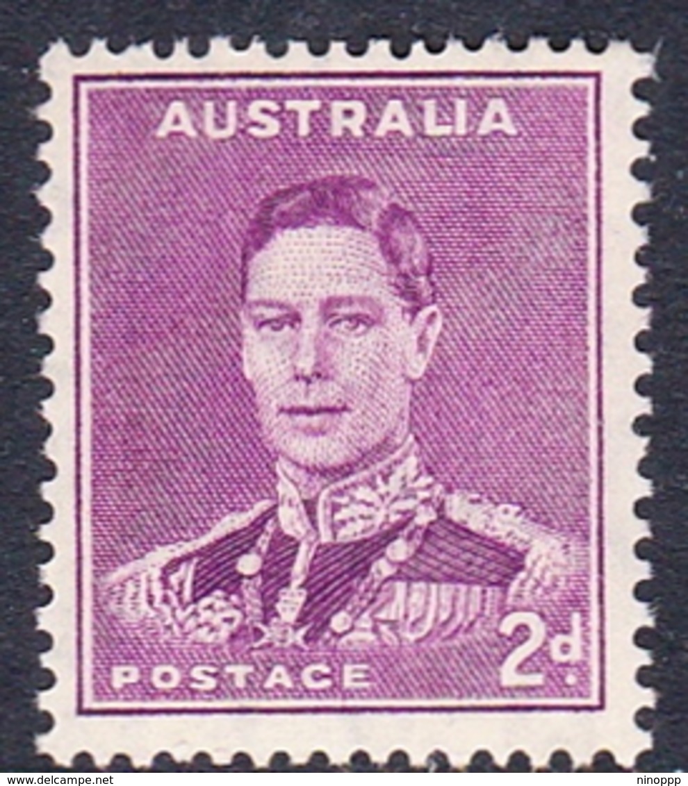 Australia ASC 188  1937-49 King George VI, 2d Purple Perforated 14x15, Mint Never Hinged - Mint Stamps