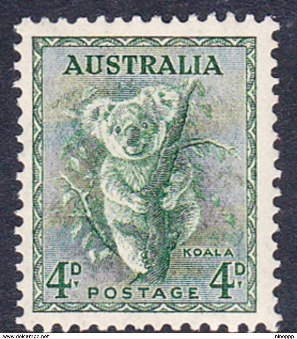 Australia ASC 192 1937-49 King George VI, 4d Koala P  13.5 X 14, MNH - Nuevos